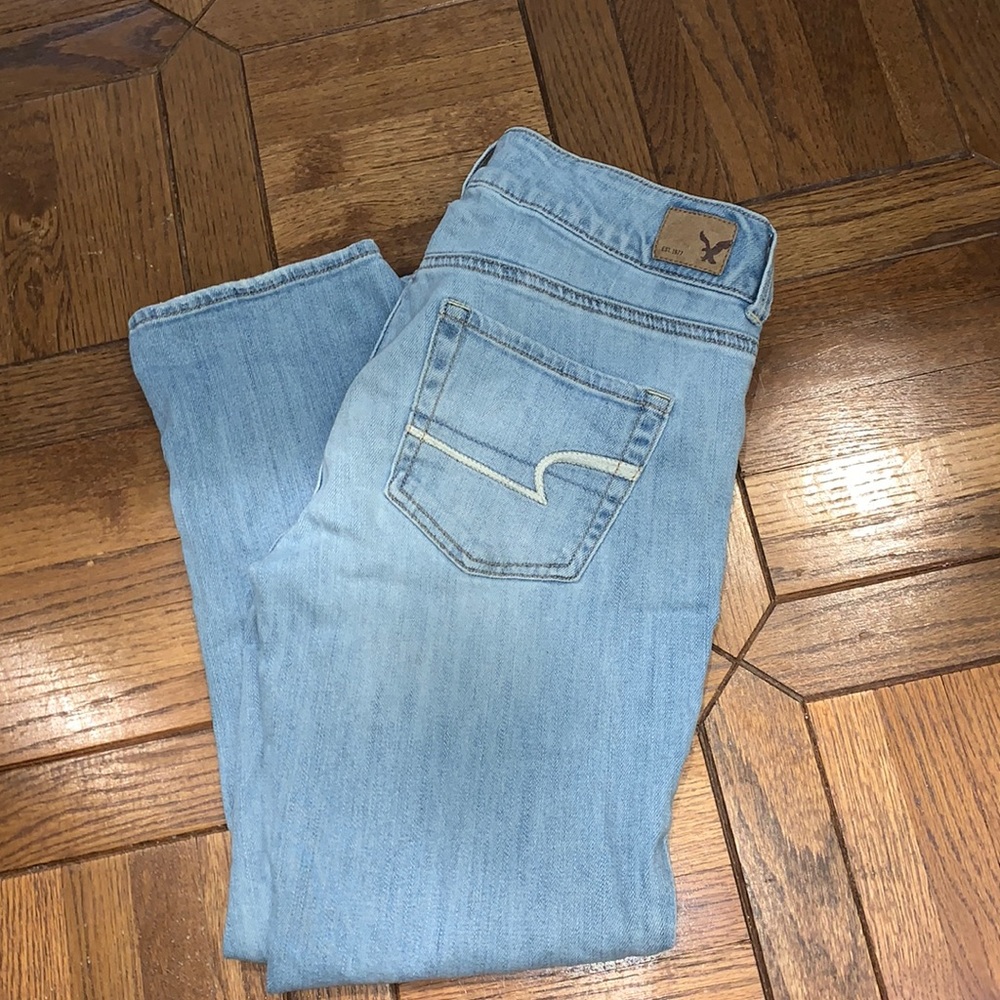 American Eagle Crop Jeans (8)